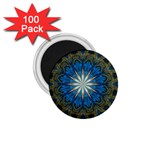 Bright Blue Star 1.75  Magnet (100 pack) 