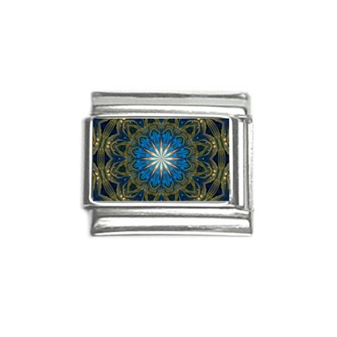 Bright Blue Star Italian Charm (9mm) from ArtsNow.com Front