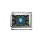 Bright Blue Star Italian Charm (9mm)