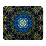 Bright Blue Star Large Mousepad