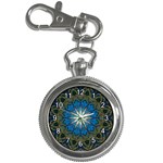 Bright Blue Star Key Chain Watch