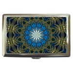 Bright Blue Star Cigarette Money Case