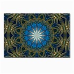 Bright Blue Star Postcard 4 x 6  (Pkg of 10)