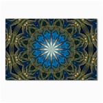 Bright Blue Star Postcards 5  x 7  (Pkg of 10)