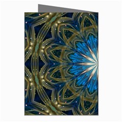 Bright Blue Star Greeting Cards (Pkg of 8) from ArtsNow.com Right