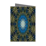 Bright Blue Star Mini Greeting Cards (Pkg of 8)