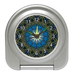 Bright Blue Star Travel Alarm Clock