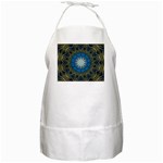 Bright Blue Star BBQ Apron