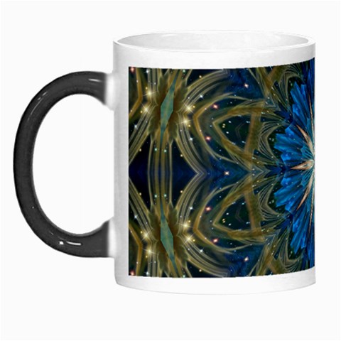 Bright Blue Star Morph Mug from ArtsNow.com Left