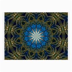 Bright Blue Star Glasses Cloth (Large, Two Sides) from ArtsNow.com Front