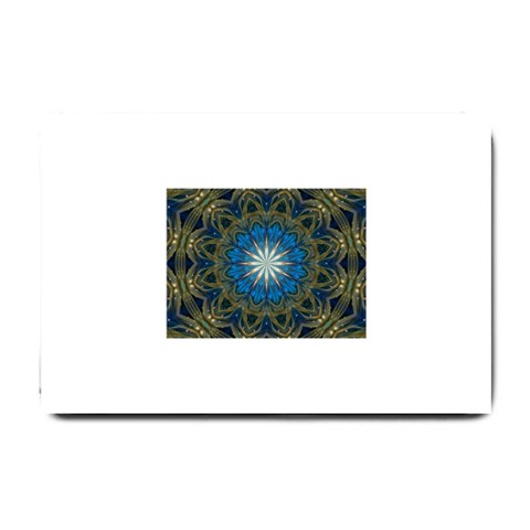 Bright Blue Star Small Doormat from ArtsNow.com 24 x16  Door Mat