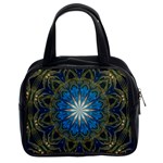 Bright Blue Star Classic Handbag (Two Sides)