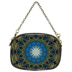 Bright Blue Star Chain Purse (Two Sides)