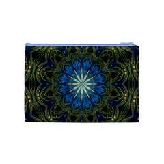 Bright Blue Star Cosmetic Bag (Medium) from ArtsNow.com Back