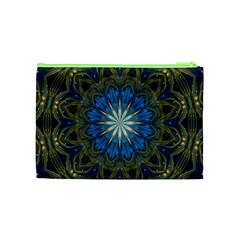 Bright Blue Star Cosmetic Bag (Medium) from ArtsNow.com Back