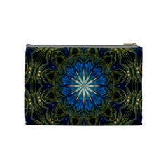 Bright Blue Star Cosmetic Bag (Medium) from ArtsNow.com Back