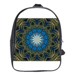 Bright Blue Star School Bag (Large)