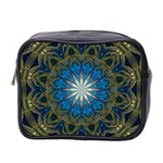 Bright Blue Star Mini Toiletries Bag (Two Sides)