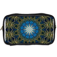 Bright Blue Star Toiletries Bag (Two Sides) from ArtsNow.com Back