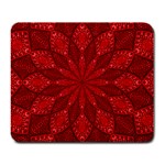 Red Quilt Large Mousepad