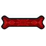 Red Quilt Magnet (Dog Bone)