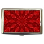 Red Quilt Cigarette Money Case