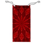 Red Quilt Jewelry Bag