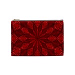 Red Quilt Cosmetic Bag (Medium)