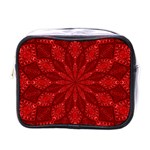 Red Quilt Mini Toiletries Bag (One Side)