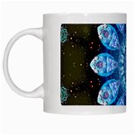 Baby Blue Flower White Mug