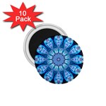 Baby Blue Flower 1.75  Magnet (10 pack) 