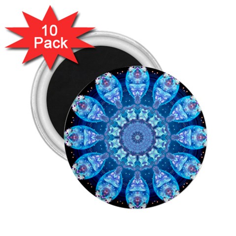 Baby Blue Flower 2.25  Magnet (10 pack) from ArtsNow.com Front