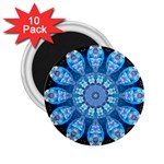 Baby Blue Flower 2.25  Magnet (10 pack)