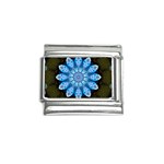 Baby Blue Flower Italian Charm (9mm)