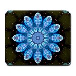 Baby Blue Flower Large Mousepad