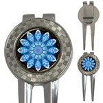 Baby Blue Flower 3-in-1 Golf Divot