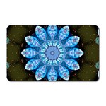 Baby Blue Flower Magnet (Rectangular)