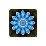 Baby Blue Flower Magnet (Square)