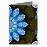 Baby Blue Flower Greeting Card