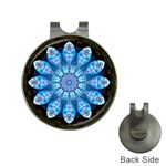 Baby Blue Flower Golf Ball Marker Hat Clip