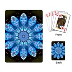 Baby Blue Flower Playing Cards Single Design