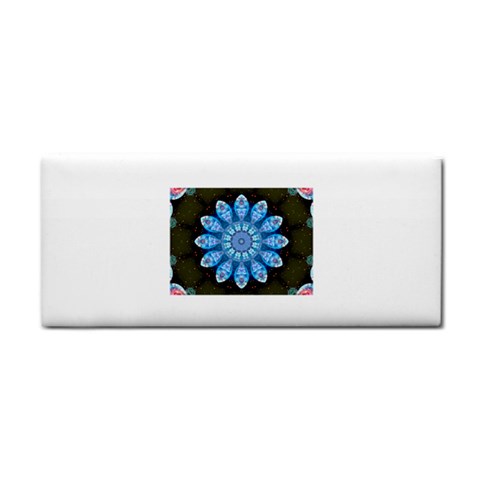 Baby Blue Flower Hand Towel from ArtsNow.com Front