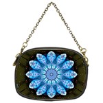 Baby Blue Flower Chain Purse (Two Sides)