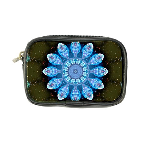 Baby Blue Flower Coin Purse from ArtsNow.com Front