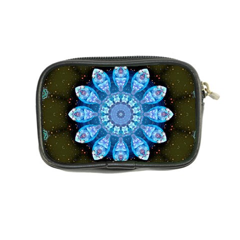 Baby Blue Flower Coin Purse from ArtsNow.com Back