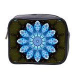 Baby Blue Flower Mini Toiletries Bag (Two Sides)