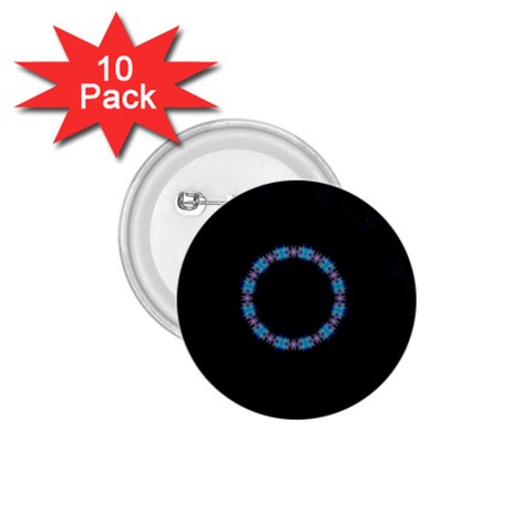 Blue Outline 1.75  Button (10 pack)  from ArtsNow.com Front