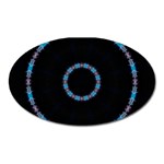 Blue Outline Magnet (Oval)