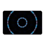 Blue Outline Magnet (Rectangular)