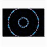 Blue Outline Postcard 4 x 6  (Pkg of 10)